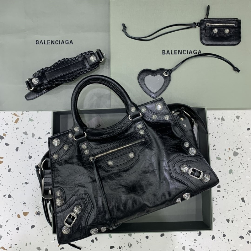 Ba*len*cia*ga top handle bags